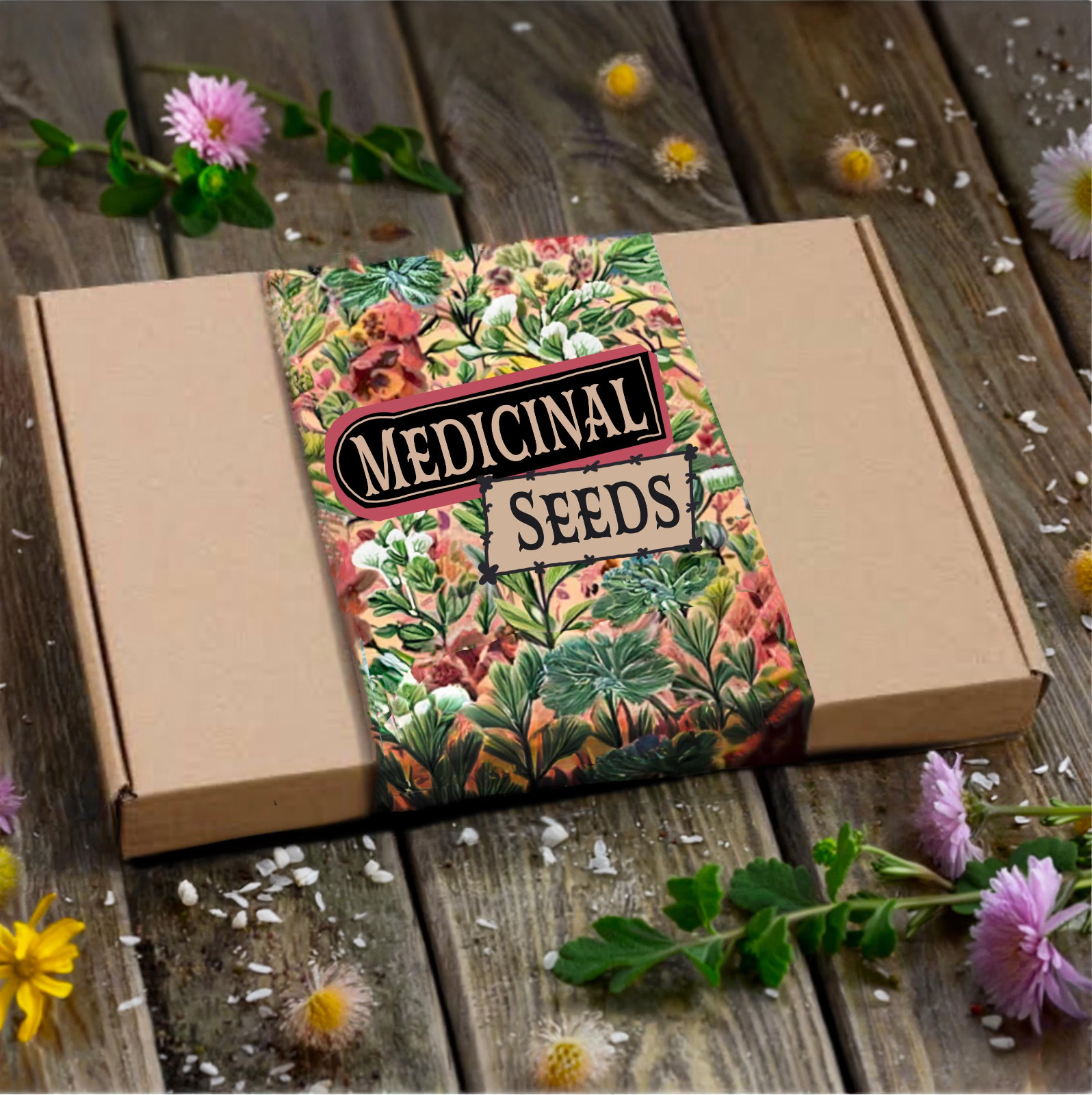Medicinal Herb Seeds, Heirloom, non-GMO, Organic.