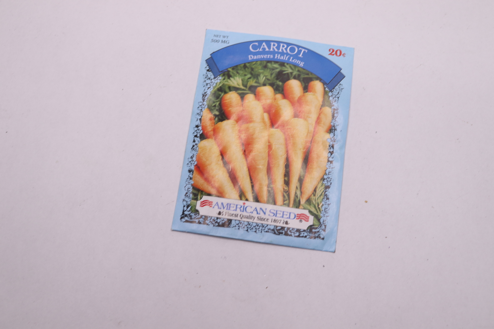 American Seed Carrot Danvers Half Long Seeds 7182 – As Shown Only