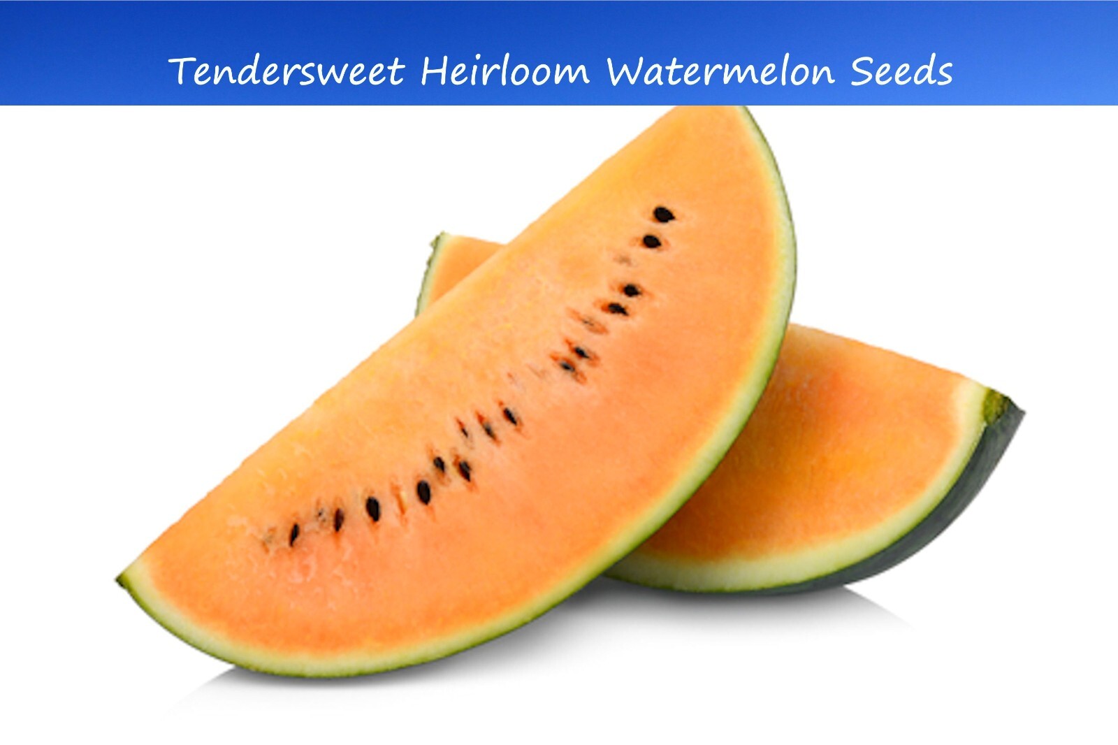 Vegetable Seeds -Tendersweet Orange Watermelon- 20 Seeds -Heirloom