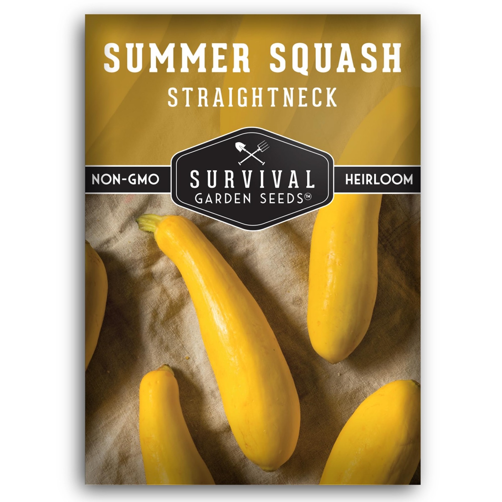 Yellow Straightneck Squash Seeds for Planting – Heirloom Straight Neck Summer…