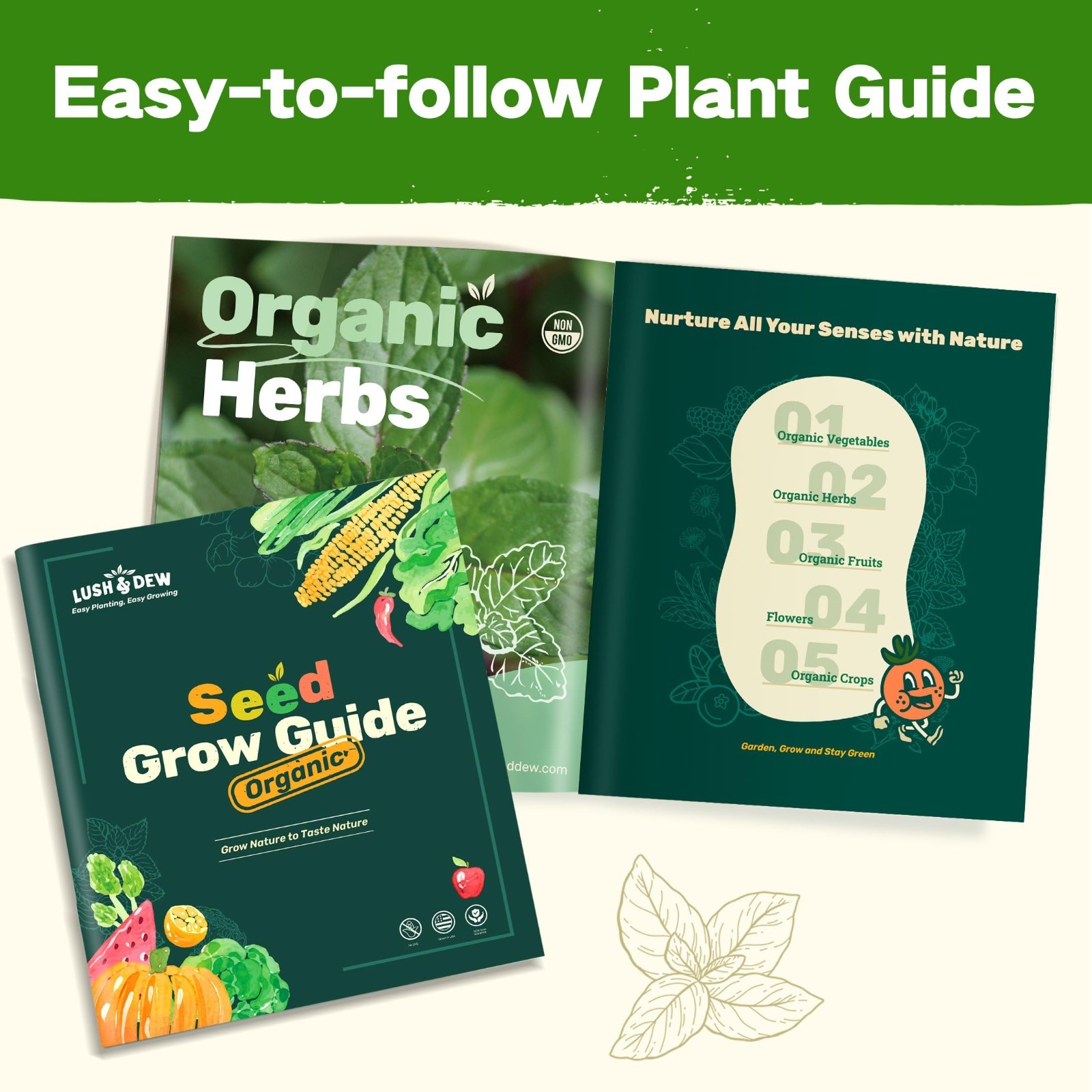 32 Varieties Non-GMO Heirloom Seed Bank – Gardening Gifts for Men & Women, Survi