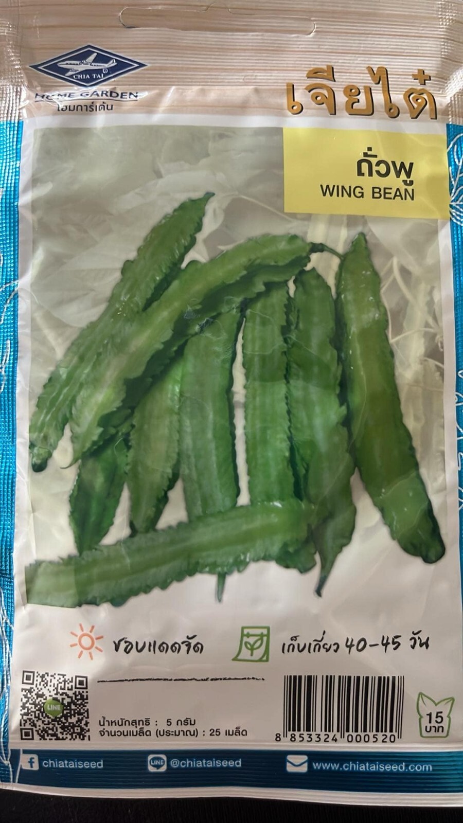 Thai Green Winged Bean Seeds