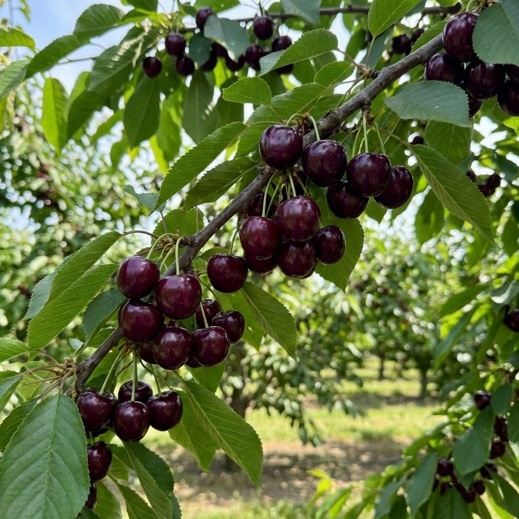 50pcs Cherry Tree Seeds Ornamental & Fruit Bearing for Outdoor Yard Planting