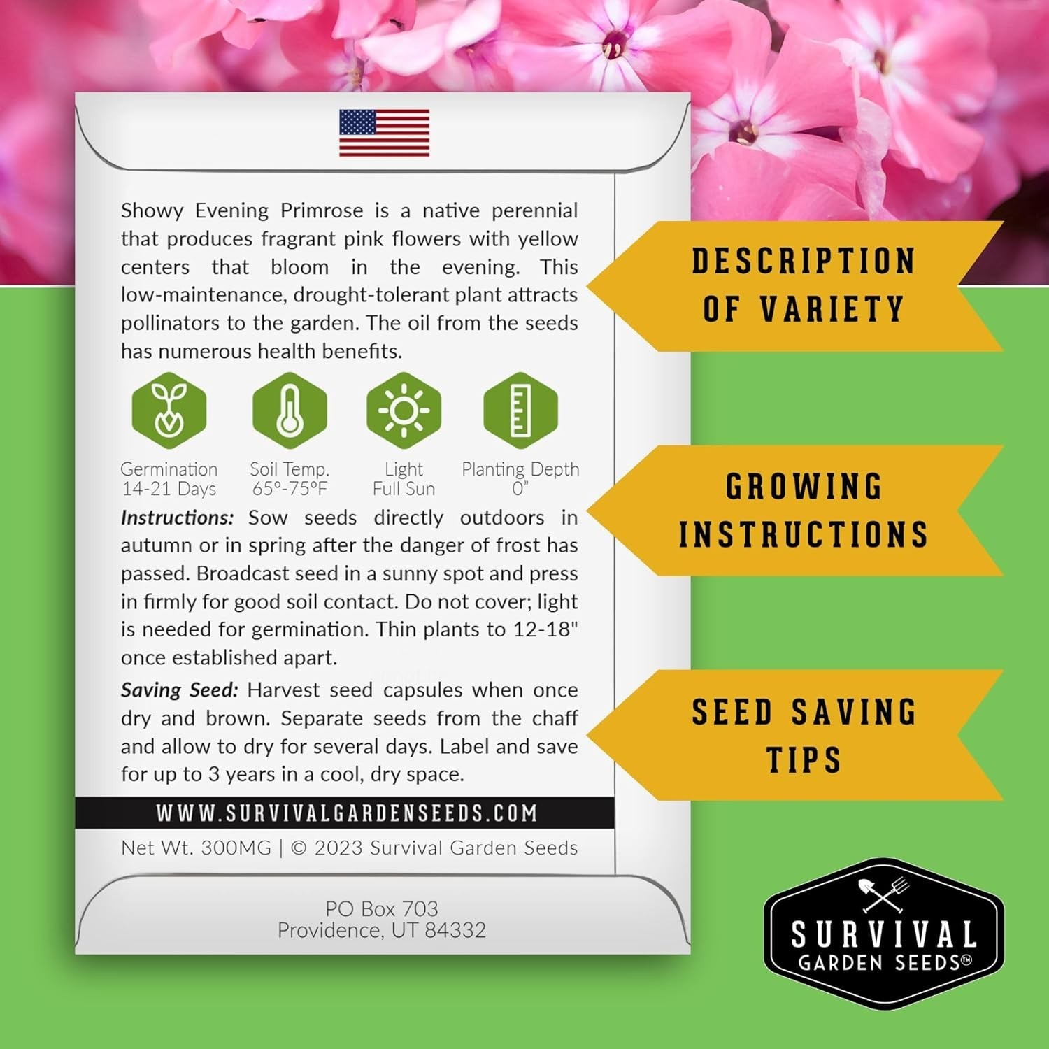 All-Season Flower Seeds Garden Kit – 36 Varieties to Attract Bees & Butterflies