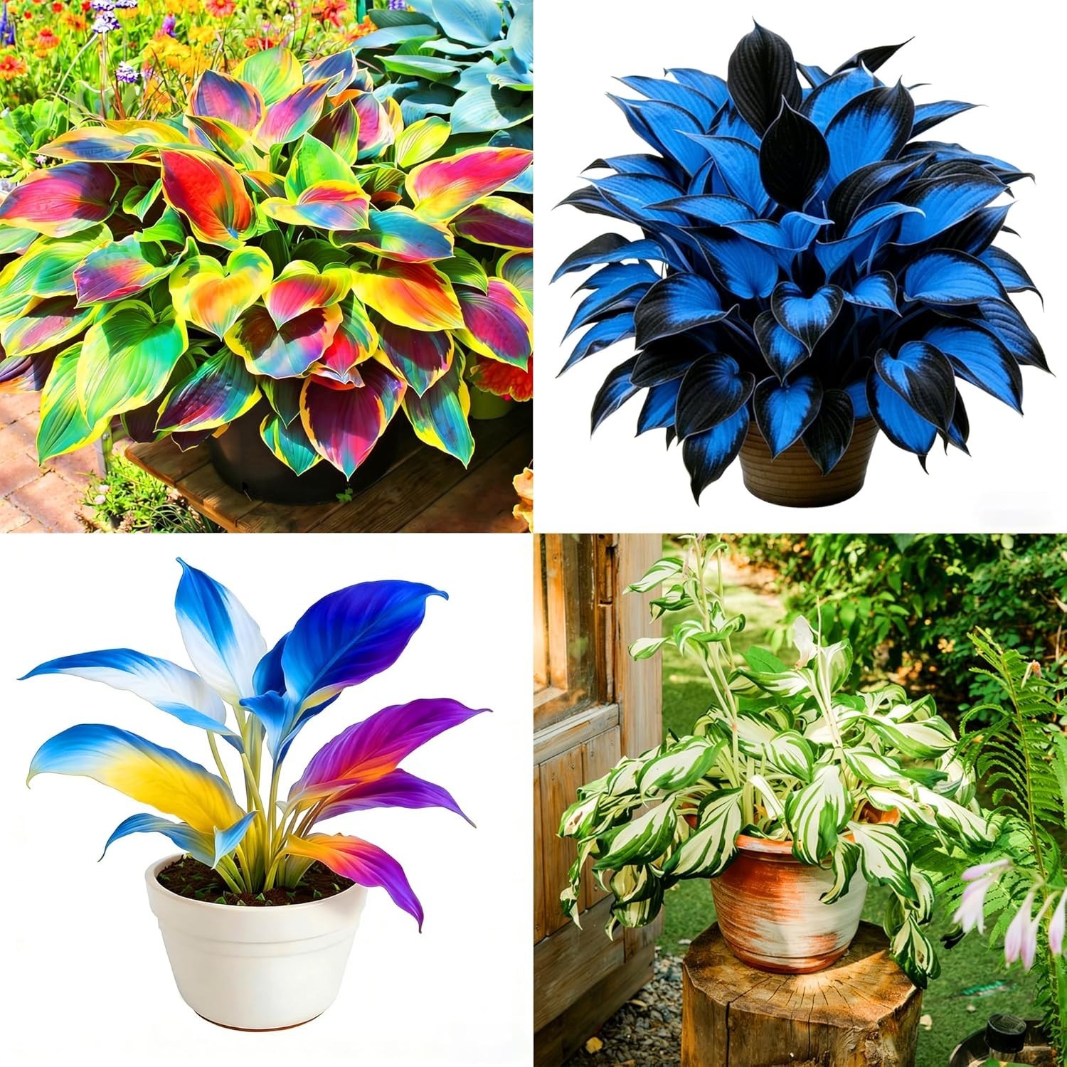 200+ Hosta Flower Seeds – Long-Blooming, Rare Perennial, Shaded Entry Pathway