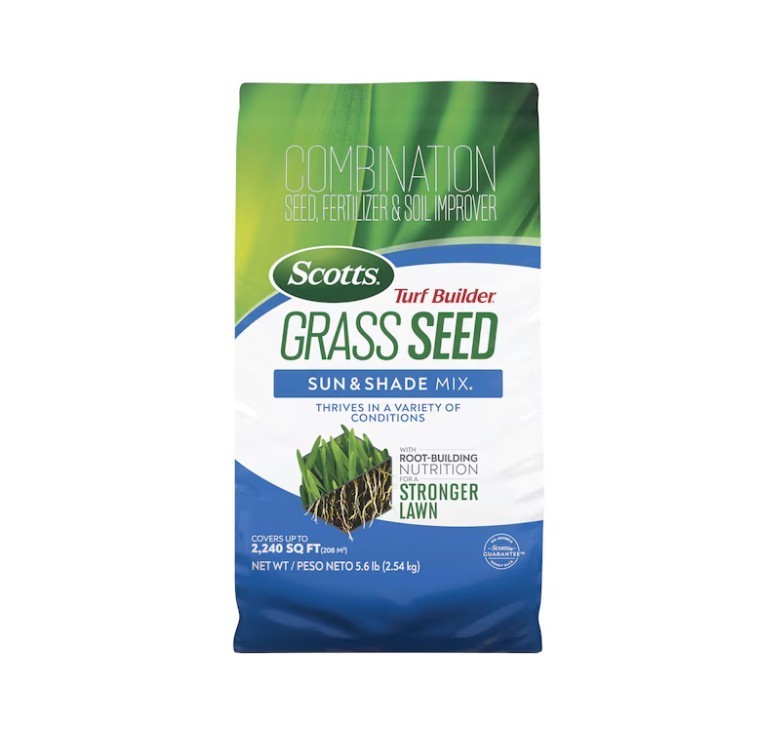[BIG SALE] Scotts Turf Builder Sun & Shade Mix Grass Seed 5.6lb Bag New