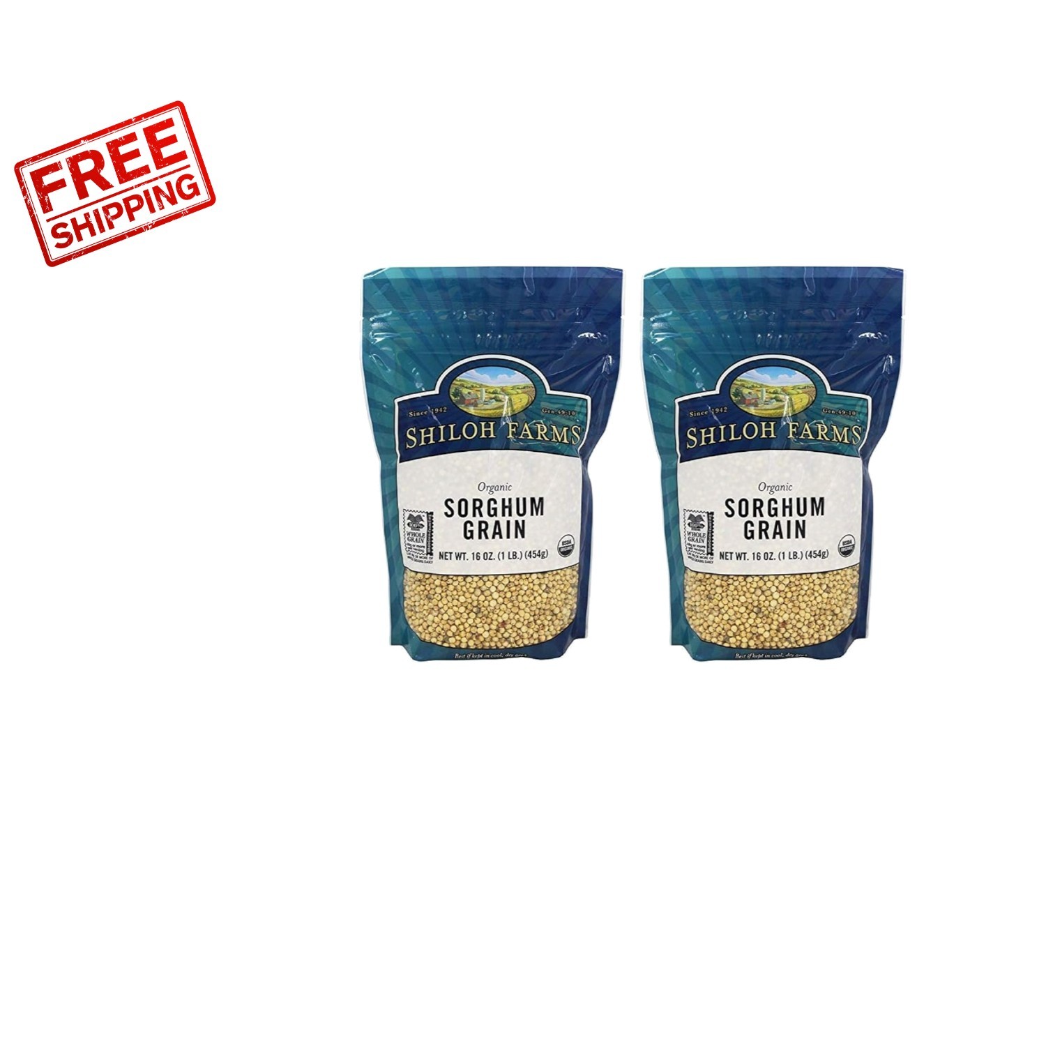 Packed with Nutrients: Organic Sorghum Grain 32 Ounce | Low Glycemic and Non-GMO