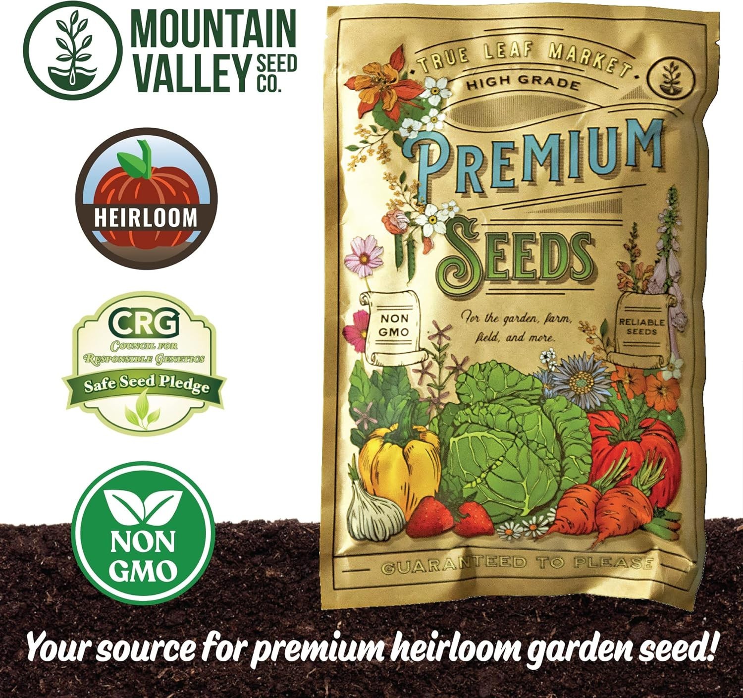 Non-GMO Crimson Clover Seeds 5 lb – Perfect for Wildlife Forage & Green Manure
