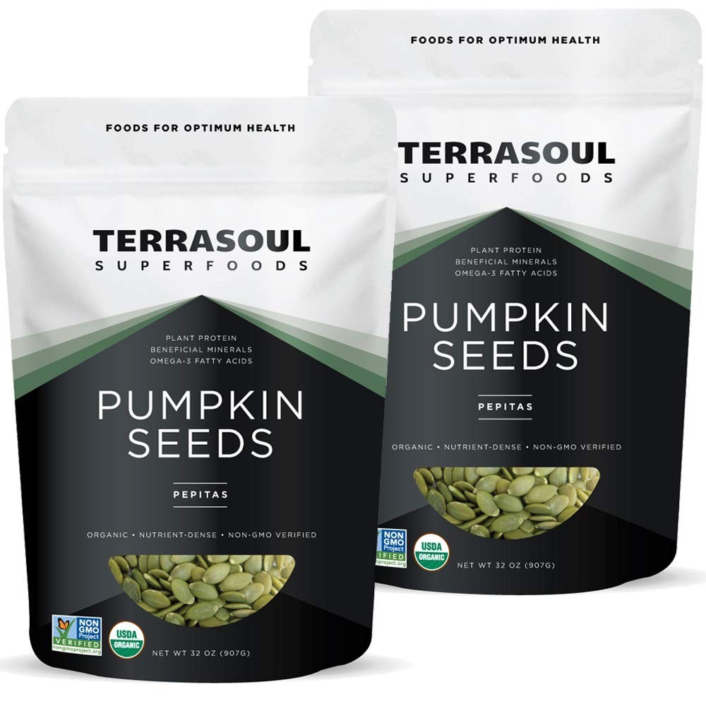 Organic Pumpkin Seeds, 2 Pack of 2 lbs – Perfect for Recipes & Snacks