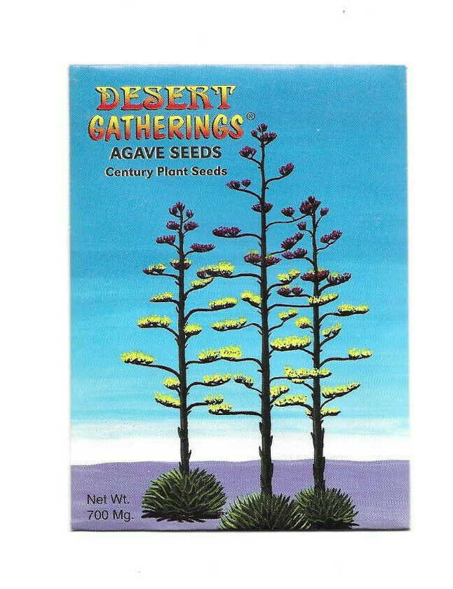 UNOPENED PACK OF DESERT GATHERINGS AGAVE SEEDS FROM 1996