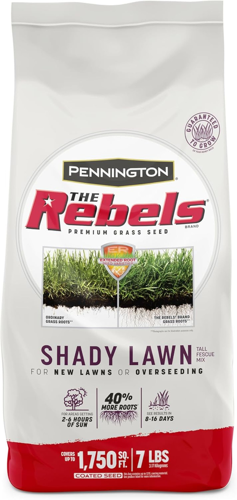 the Rebels Tall Fescue Shady Grass Seed Mix 7 Lb