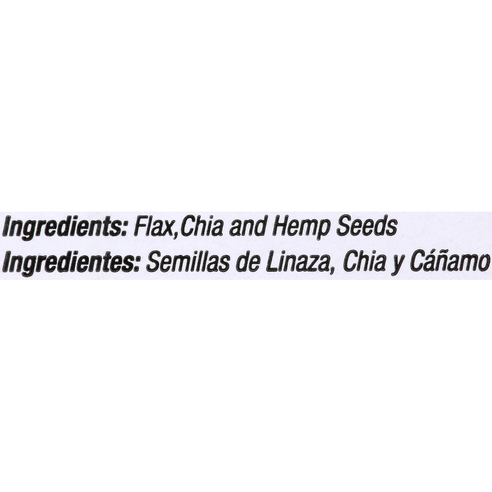 Healthy Seed Mix Flax Chia Hemp Blend