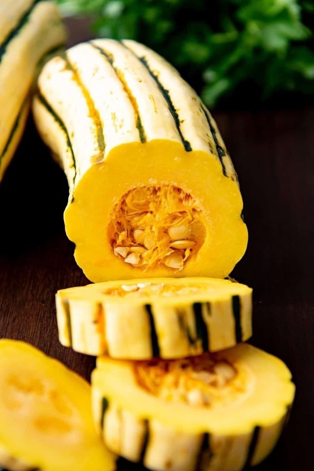 10 Delicata Squash Seeds Cucurbita Pepo Organic Non-GMO Never Sprayed or Treated