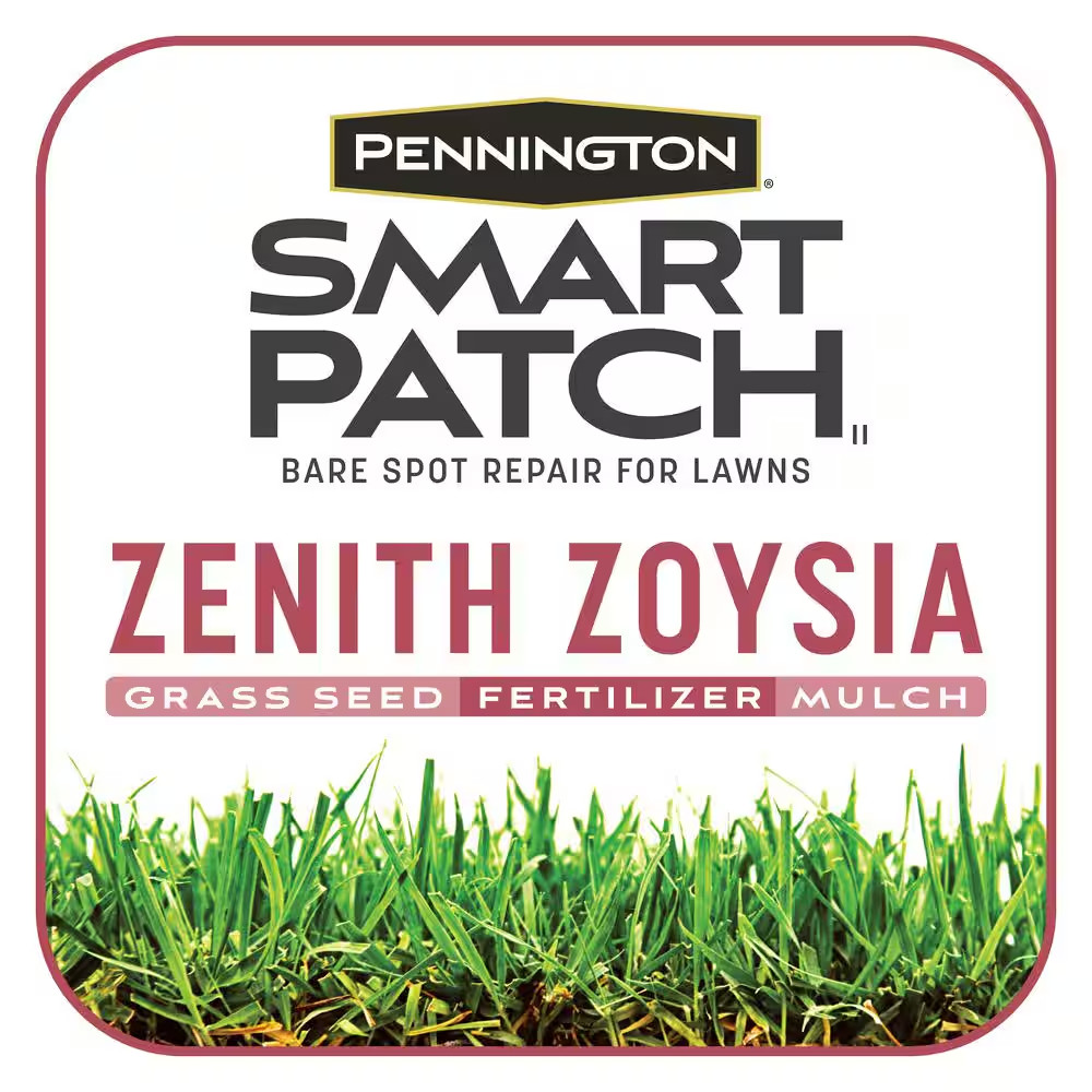5 Lbs. Smart Patch Zoysia Grass Seed with Mulch, Fertilizer Free Shipping