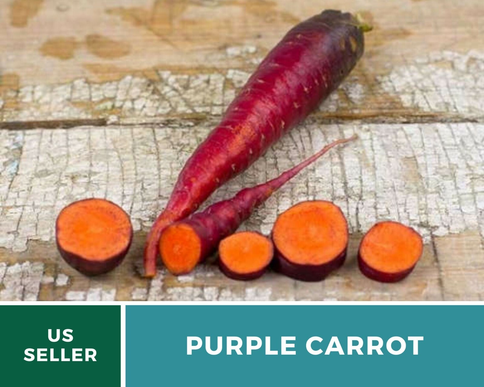 Carrot, Cosmic Purple – 250 Heirloom Seeds – Non-GMO (Daucus carota var stativus
