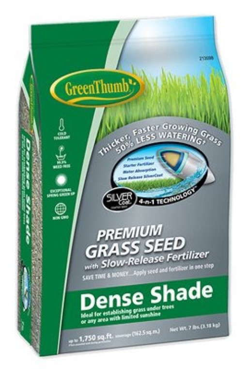 Green Thumb Dlf GREUN185 Premium Grass Seed for Dense Shade, 7-Lbs. – Quantity 1