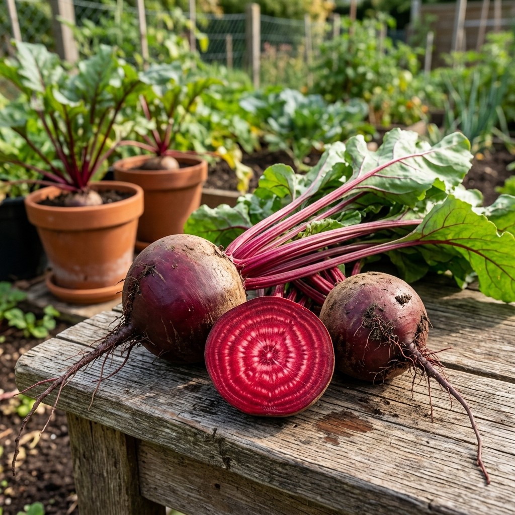300 Pcs Beet Seeds Annual Edible Vegetable Seeds for Farm Plot Cultivation