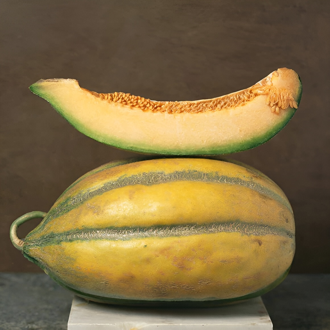 50 Heirloom HUGE Bidwell Casaba Melon Seeds – Up to 15lbs Of Sweetness!