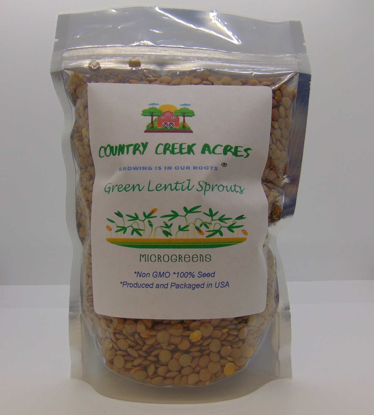 4 oz Green Lentil