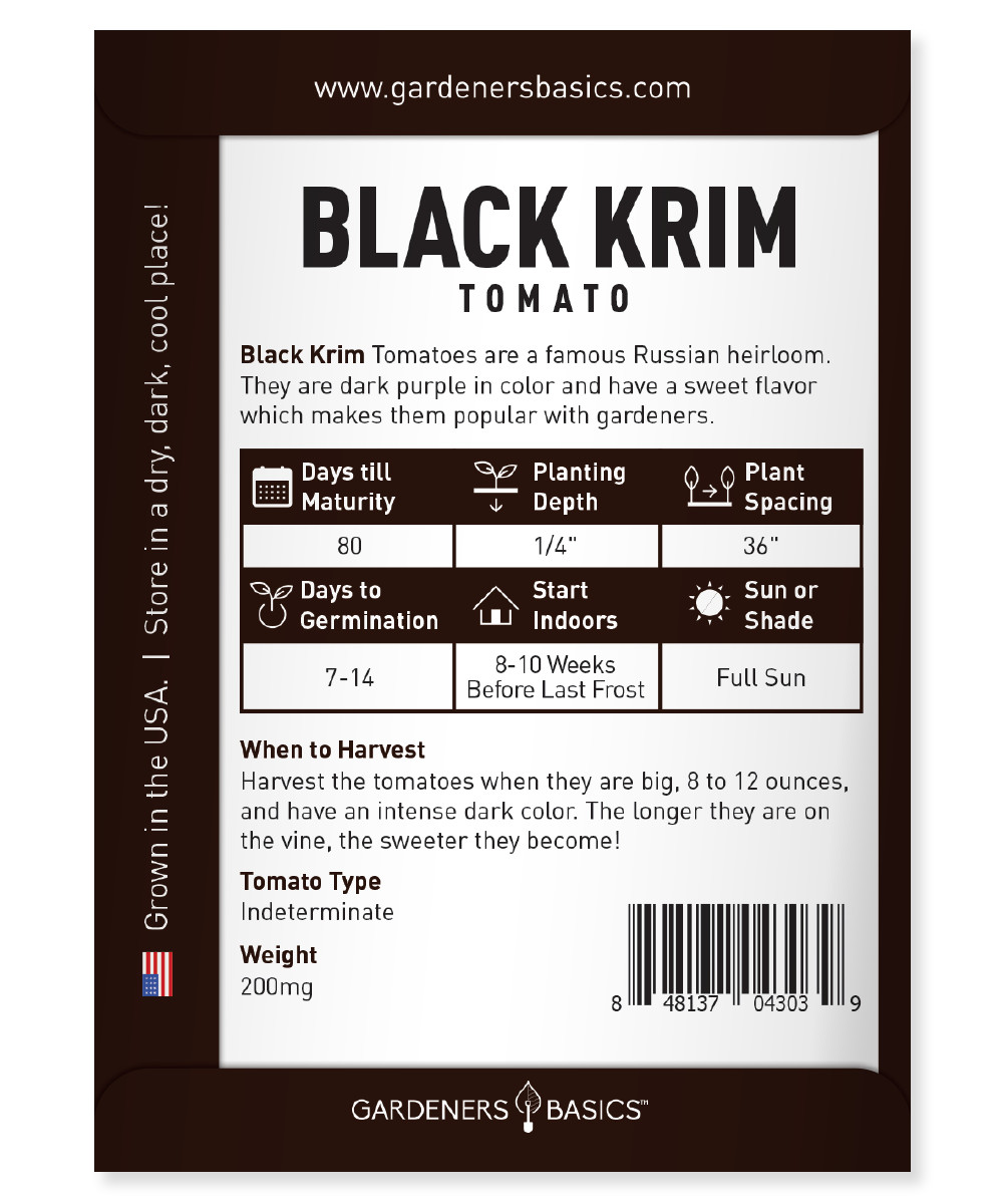 Black Krim Tomato Seeds