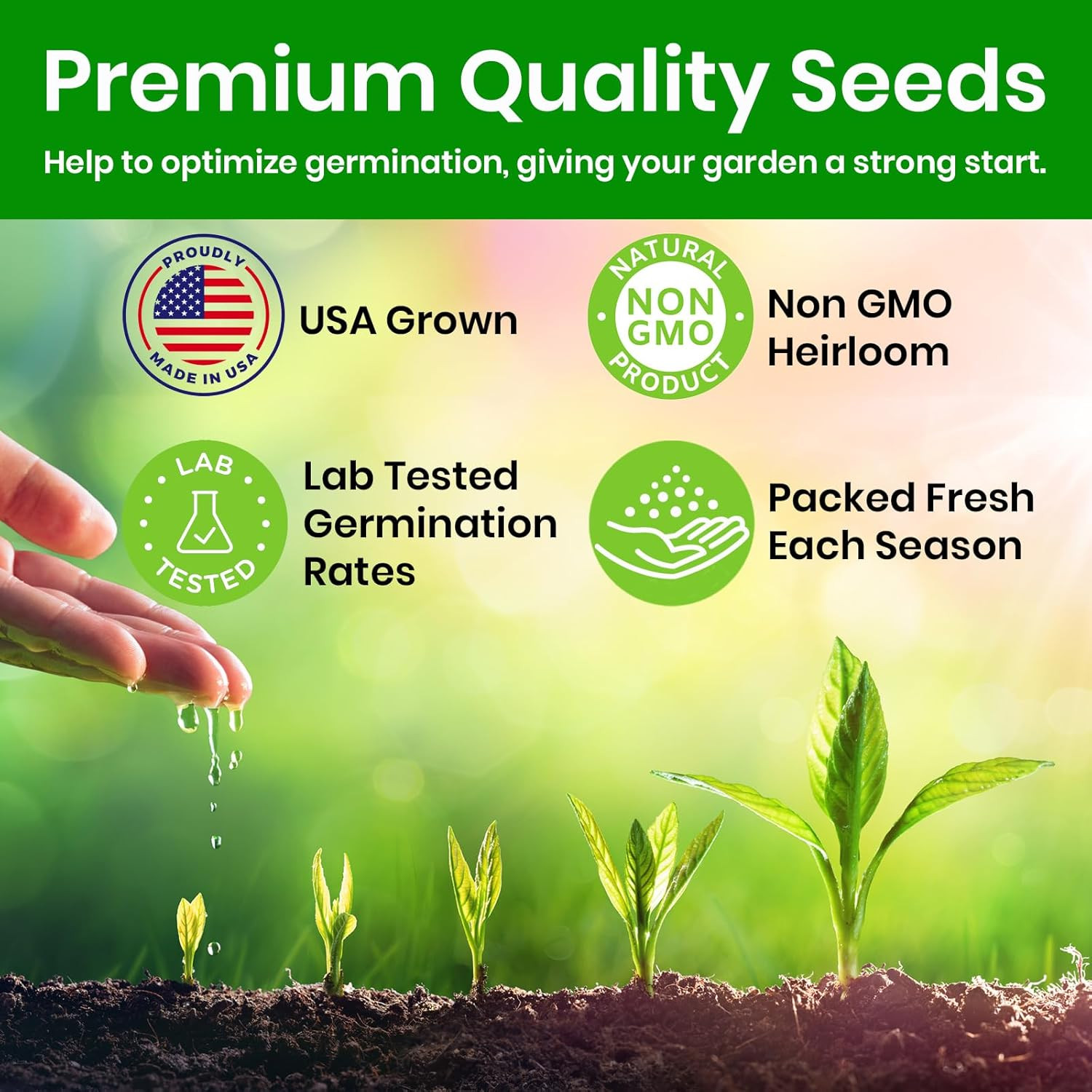 Wildflower Seeds Mix – 2 Oz, 85,000 Seeds, 35 Variety Perennial & Annual Flower