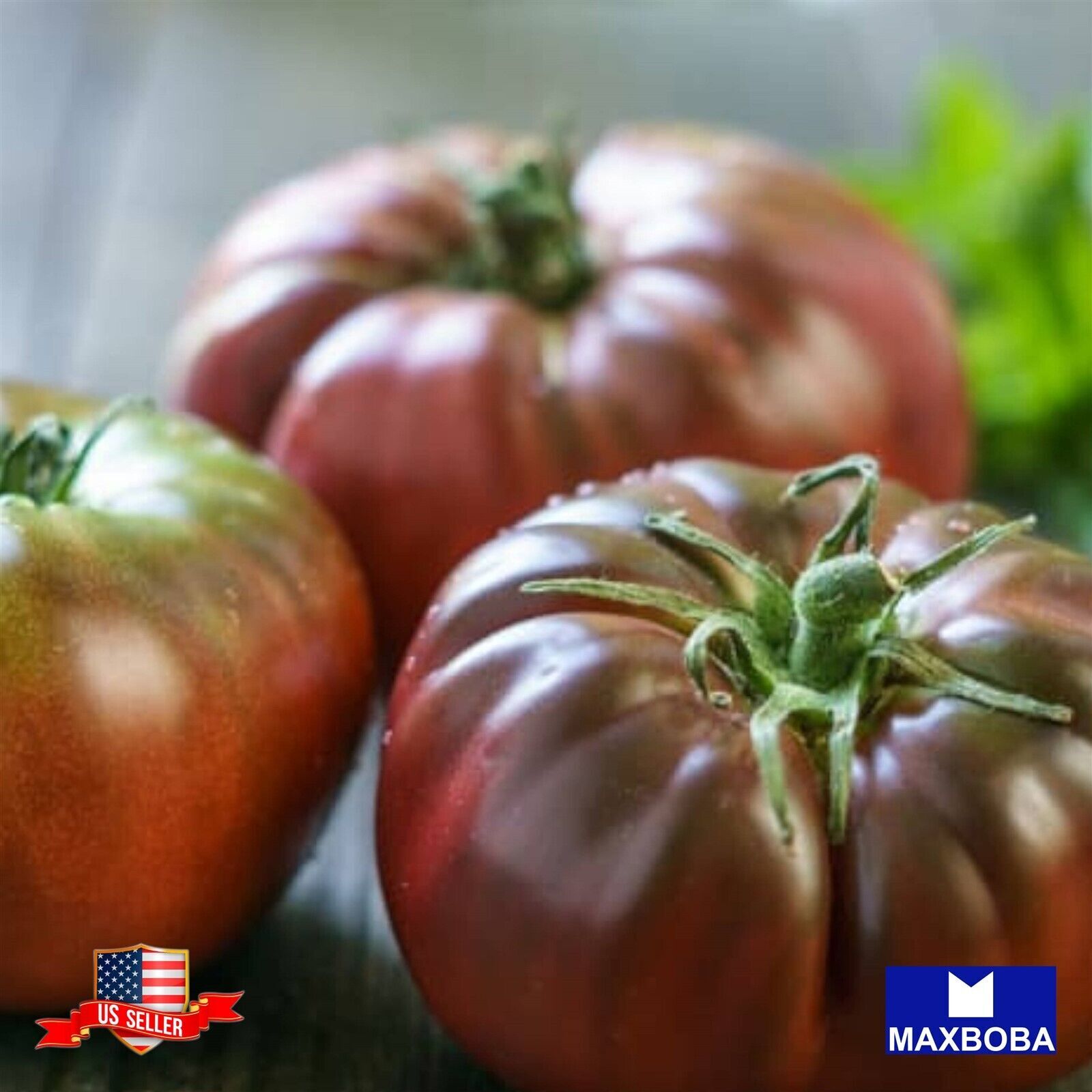 Tomato Seeds Brandywine Black Regular Leaf Heirloom Vegetable Non-GMO
