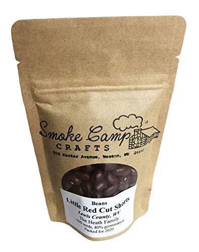 Little Red Cut Short Pole Beans – 200 Seeds