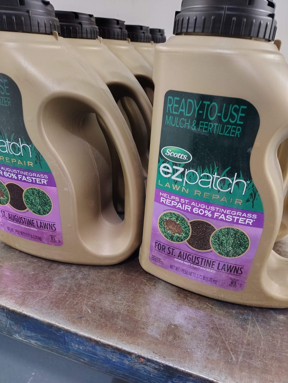 Scotts EZ Patch Lawn Repair for St Augustine Grass Fast Repair Mulch