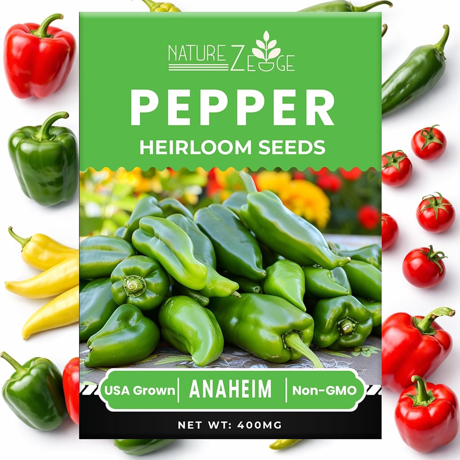 Sweet Pepper Seeds for Planting, Sweet Banana Pepper Seeds, Pepperoncini, Sweet