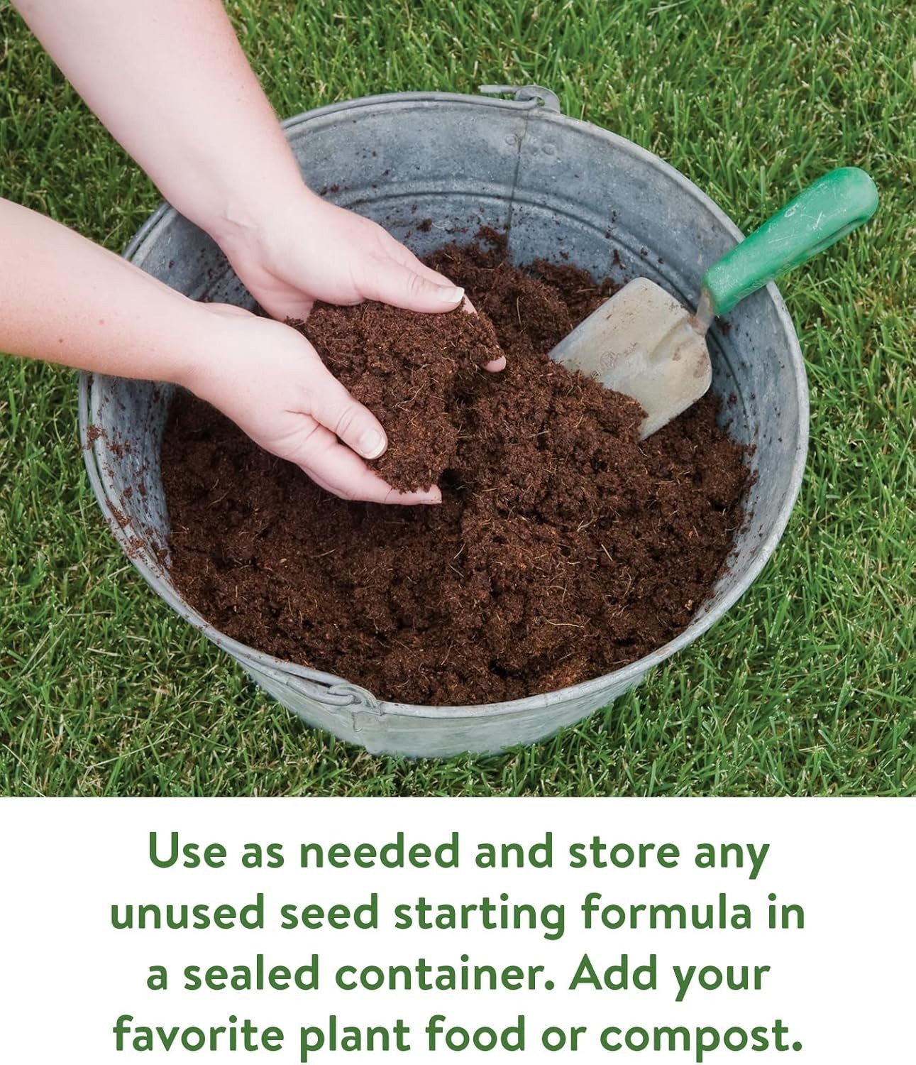 Organic Coconut Coir Seed Starting Mix, 16 Quart – Expandable & Eco-Friendly
