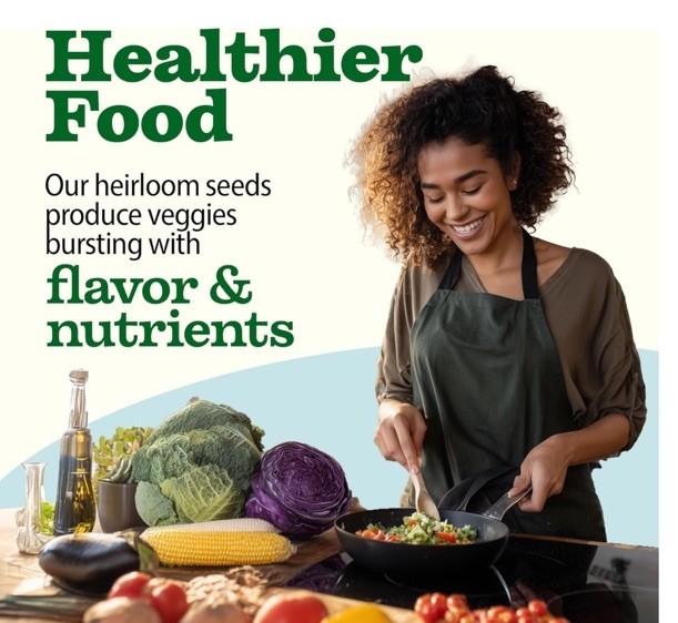 Heirloom Vegetable & Fruit 16,000+ Seeds for Planting – Non-GMO