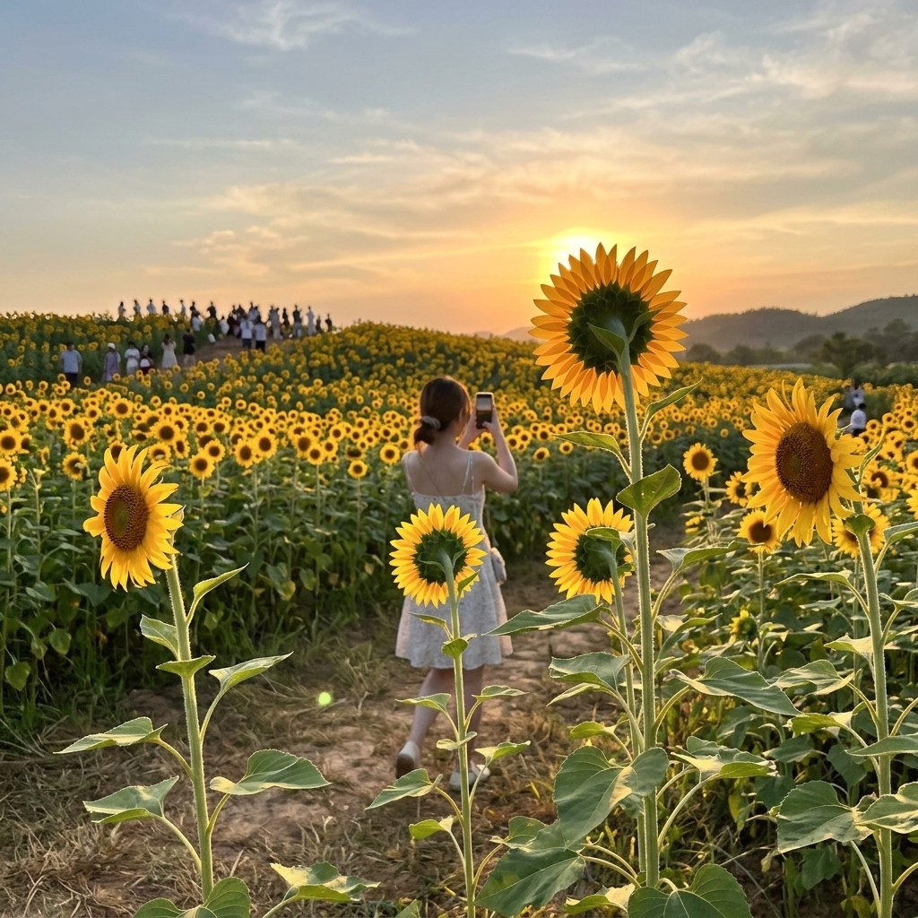 100pcs Sunflower Seeds Easy to Grow Outdoor Flower Garden Decor