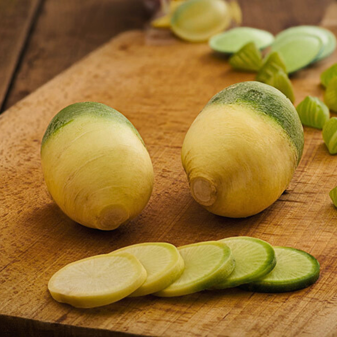 Green Meat Chinese Radish Seeds | Luobo | Heirloom Non-GMO | Asian Vegetables
