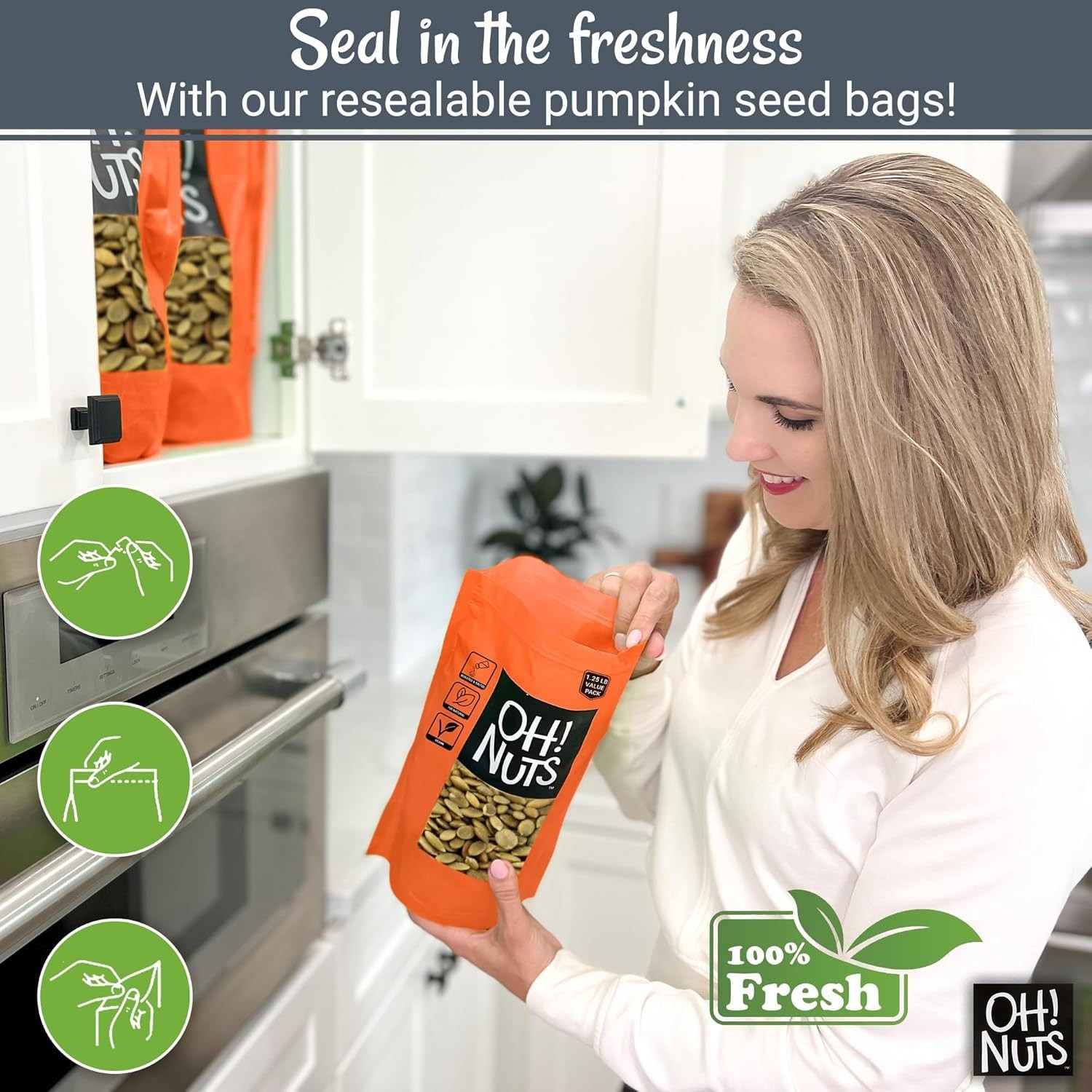 Deliciously Nutty 1.25 lb Roasted Pumpkin Seeds – Ideal Snack for All Diets
