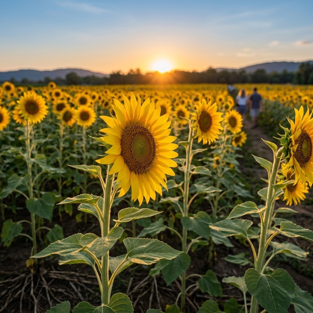 100pcs Sunflower Seeds Easy to Grow Outdoor Flower Garden Decor