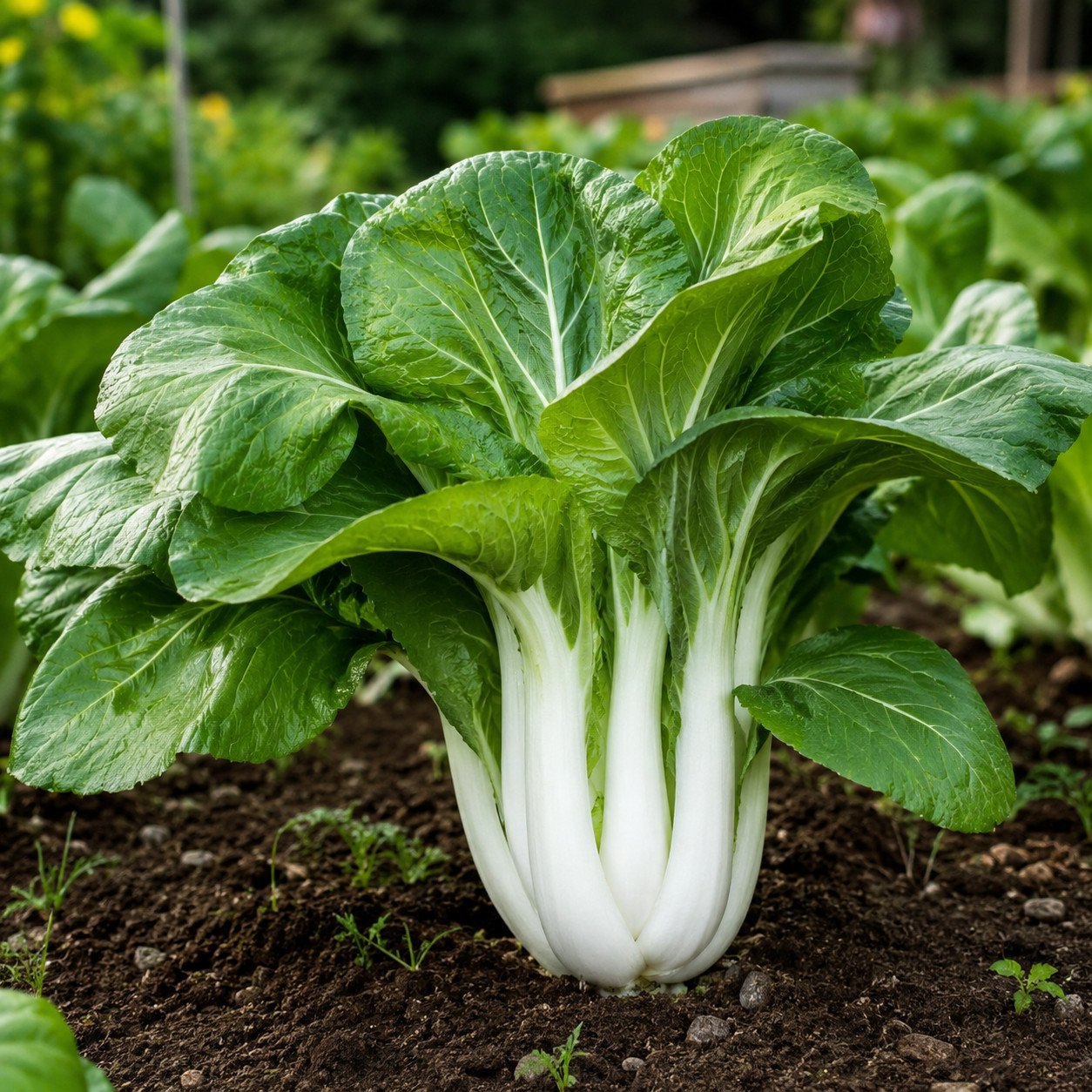 1 Ounce Hybrid Tall White Stem Pak Choi Cabbage Seeds – Perfect Microgreens