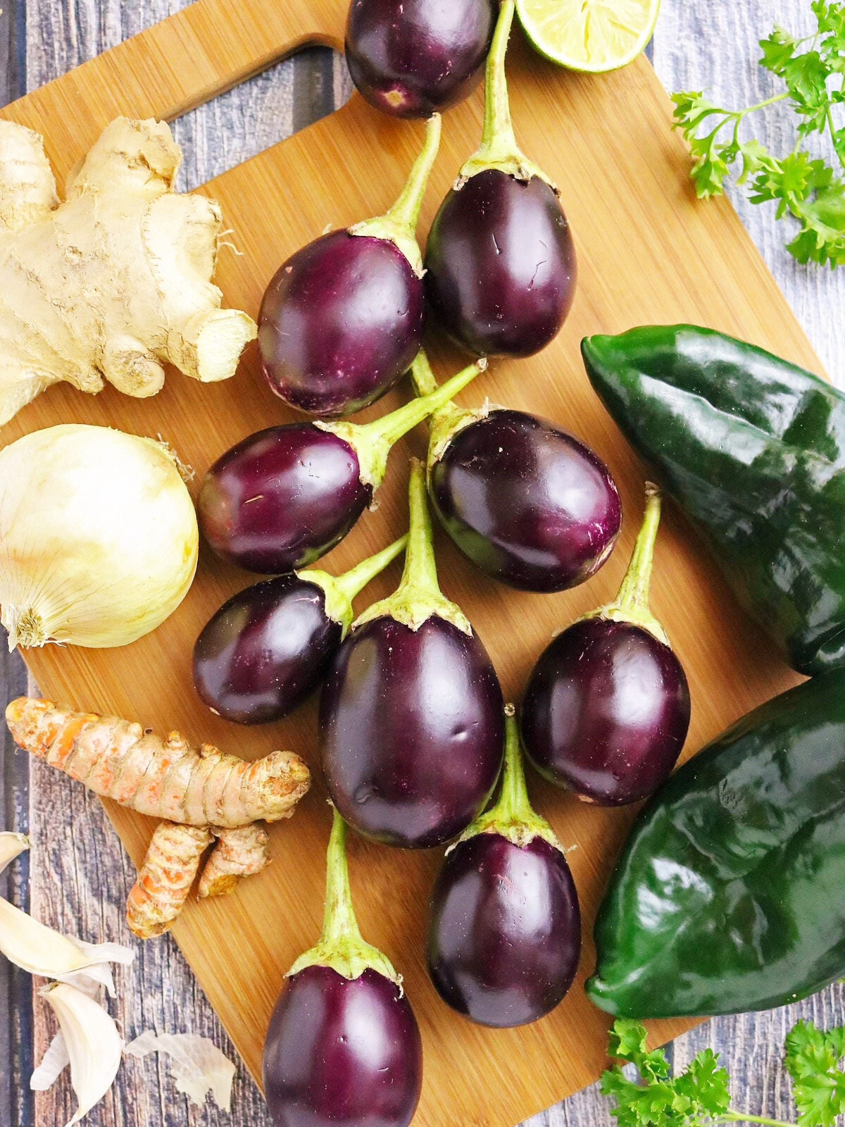 Indian Eggplant Seeds | Brinjal Baby Mini Aubergine Asian Vegetable Seeds 2023
