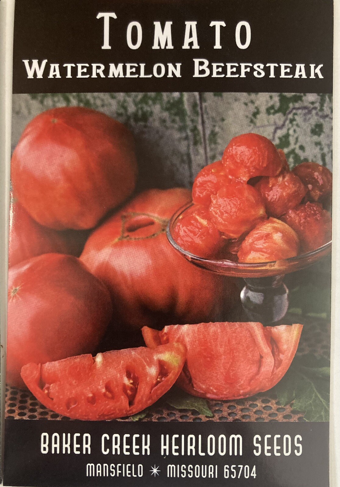 100+ Seed Count~ Heirloom NON-GMO Quality “Watermelon-inspired” Beefsteak Tomato
