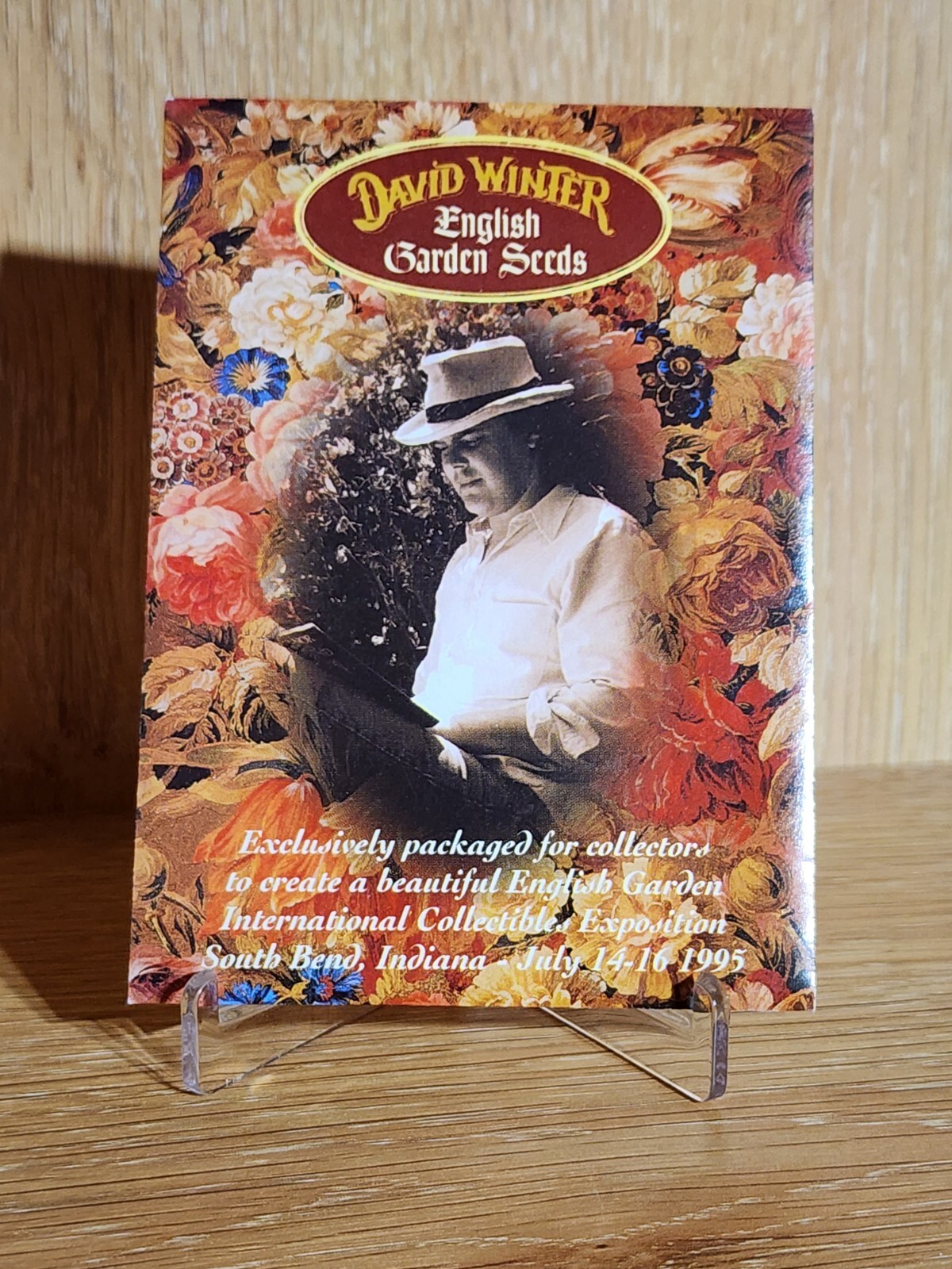 Rare 1995 David Winter English Garden Seeds South Bend IN Collectors Show