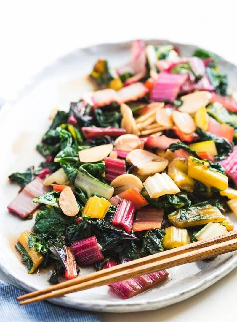 Rainbow Swiss Chard Seeds | Silverbeet Silver Beet Bright Color NONGMO Seed 2024