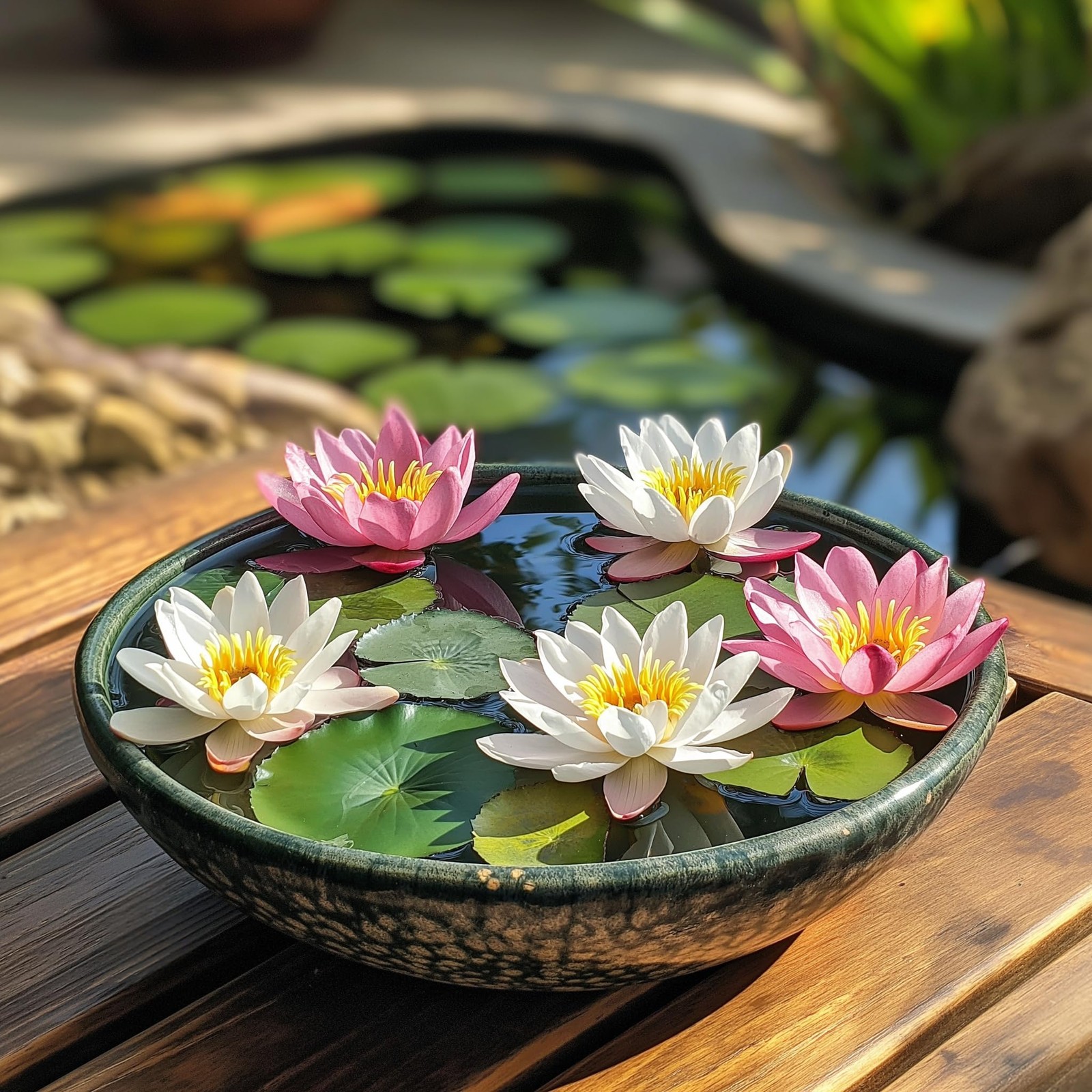 100 Mixed Bowl Lotus Seeds, Aquatic Lotus Seeds for Planting, Bonsai Lotus Fl…