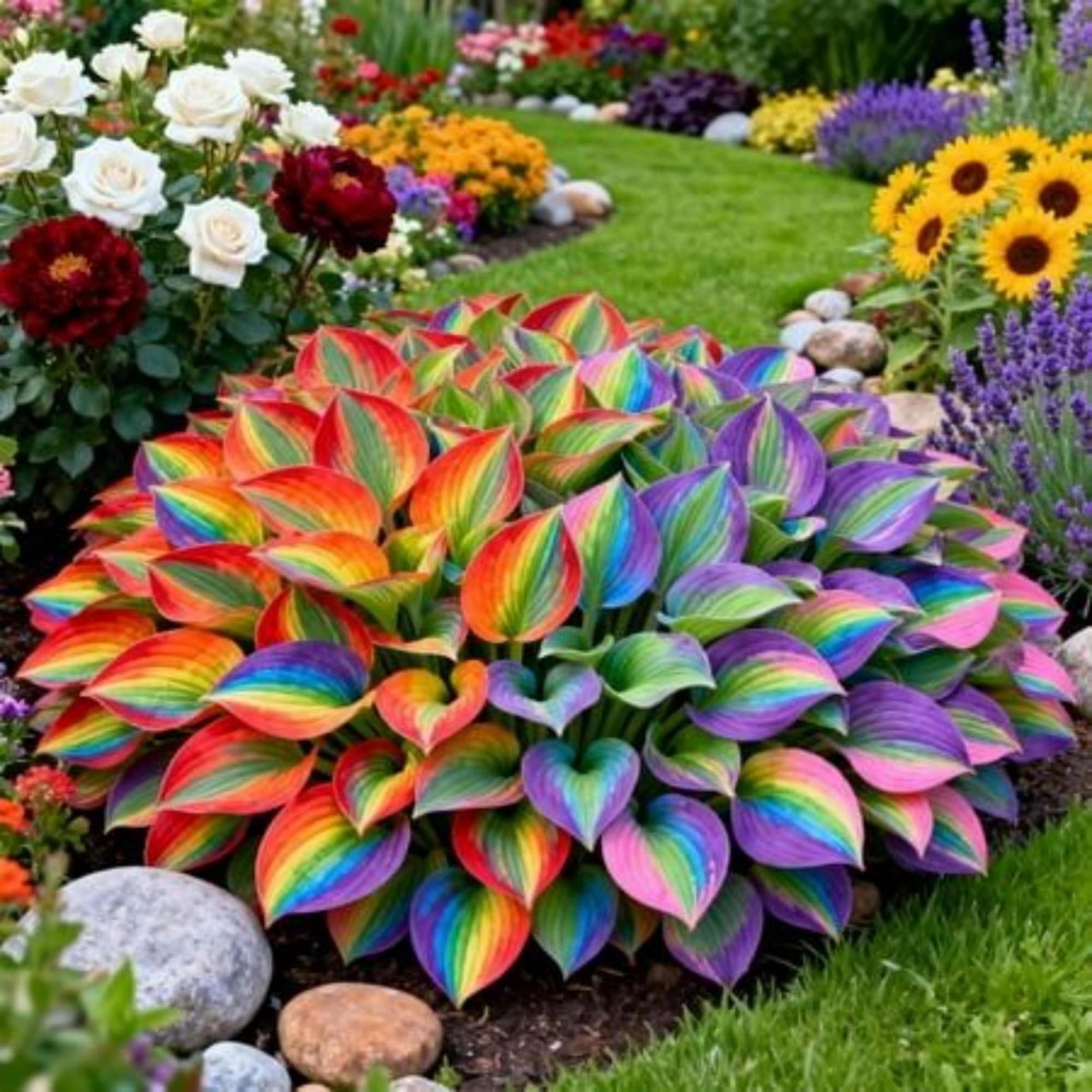 280+ Hosta Seeds for Planting Perennial Heart-Shaped Hosta Bare Roots – Rich …