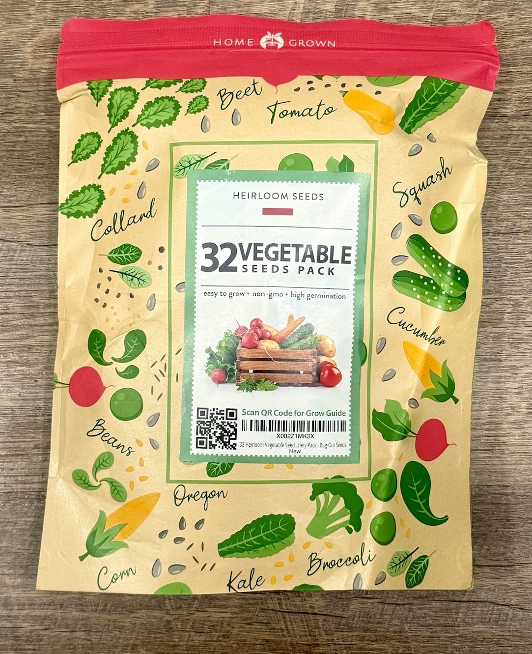 Heirloom Vegetable & Fruit 16,000+ Seeds for Planting – Non-GMO