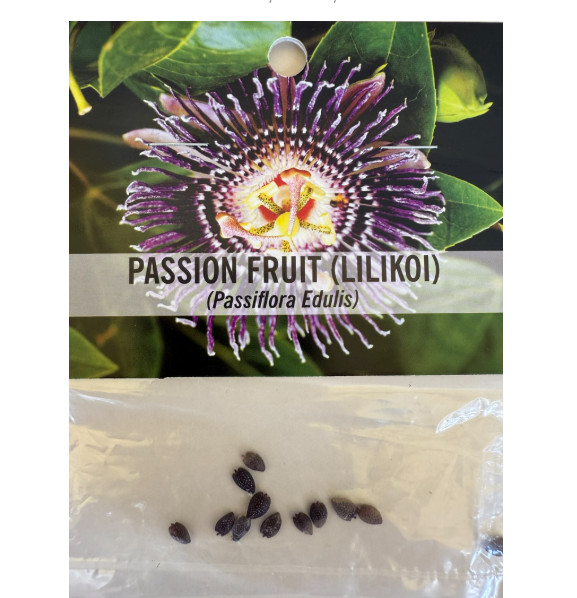 New Crop HAWAIIAN PASSION FRUIT LILIKOI SEEDS – 1 Pack