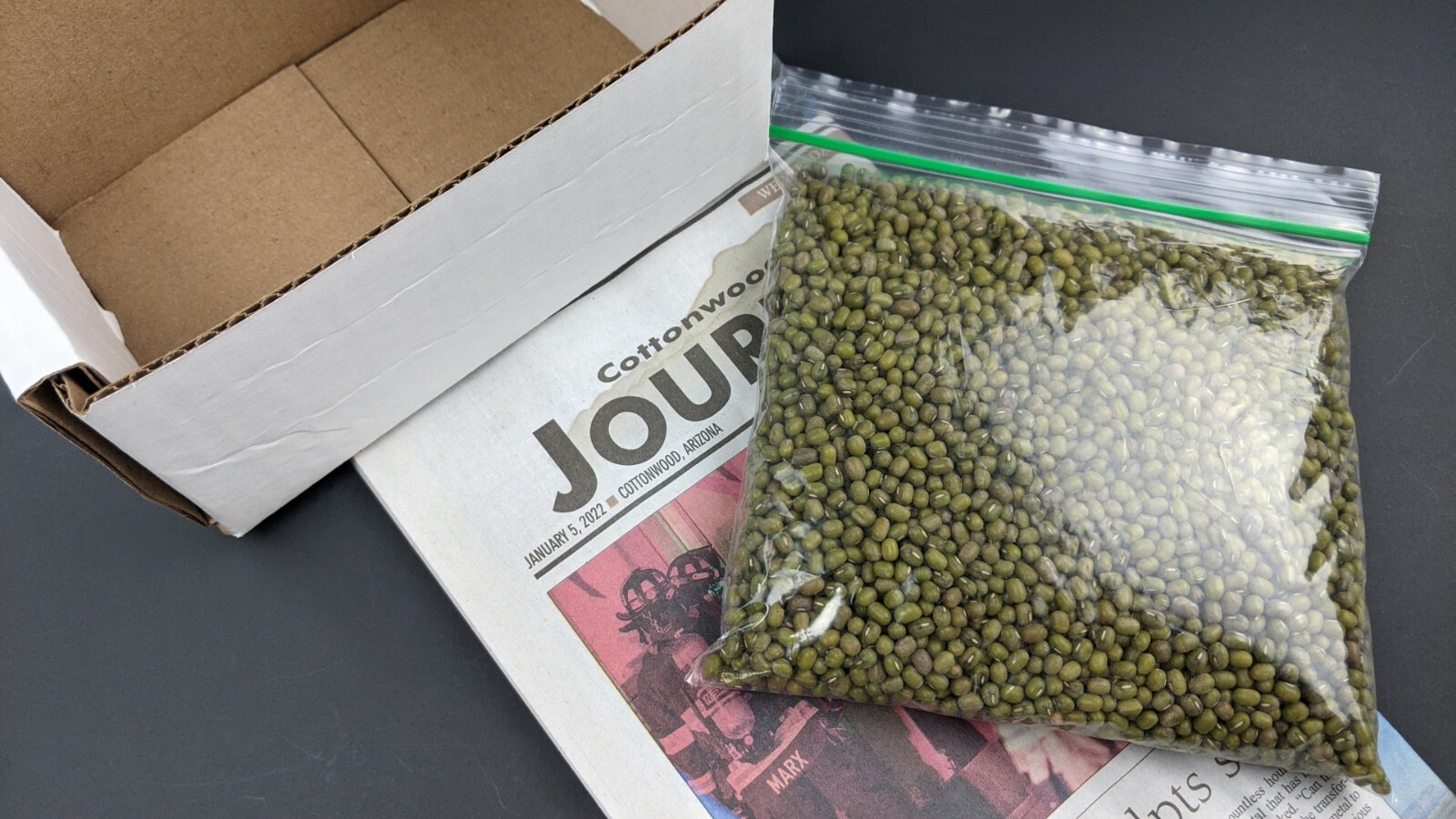 Mung Bean Seeds From Arizona (1lb with pack, 13.5 OZ Net) Mung Beans Organic