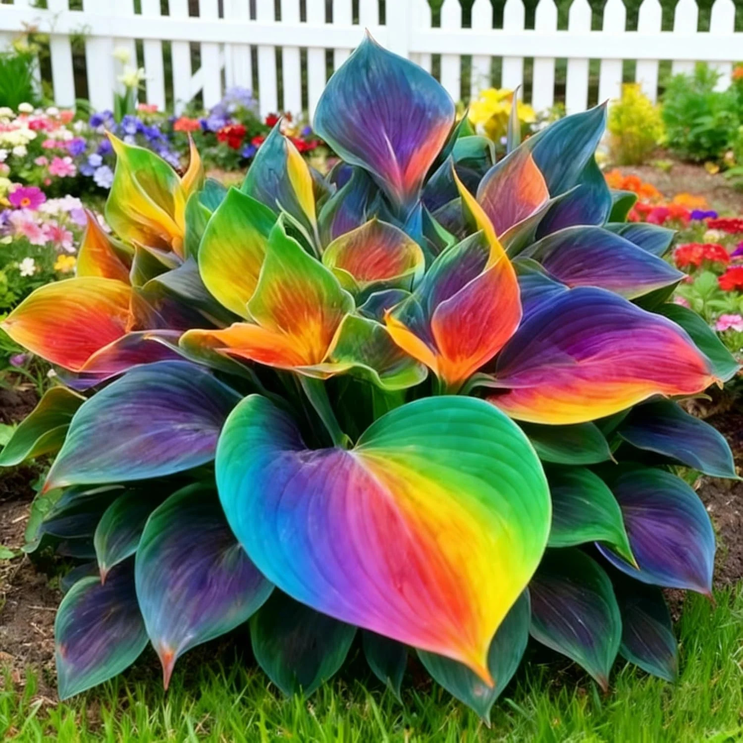 300+ Hosta Seeds for Planting, Mixed Color Exotic Perennial Hosta Seed, Attract