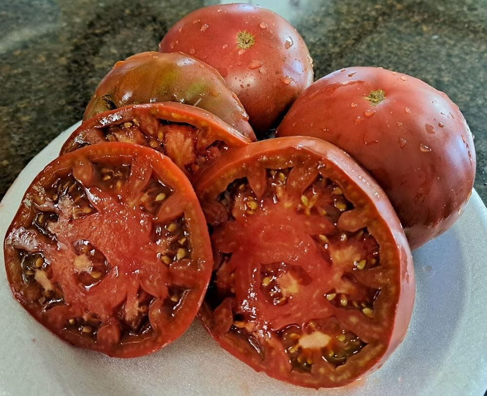 Cherokee Purple Tomato Seeds- 50+ Heirloom Seeds-Large Juicy Sweet Tomato