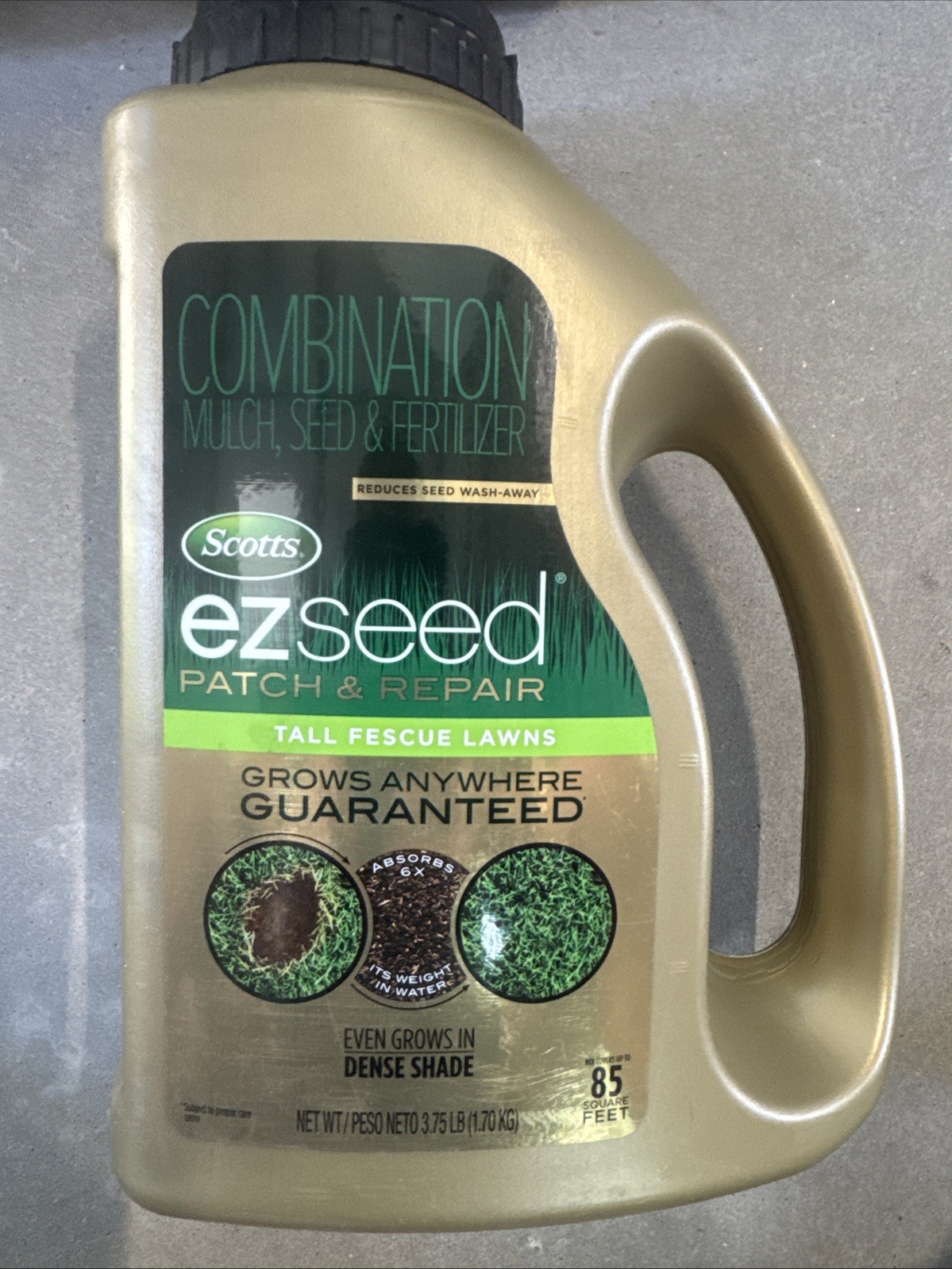 Scotts EZ Seed Patch & Repair Tall Fescue Lawns Combination Mulch, Grass Seed