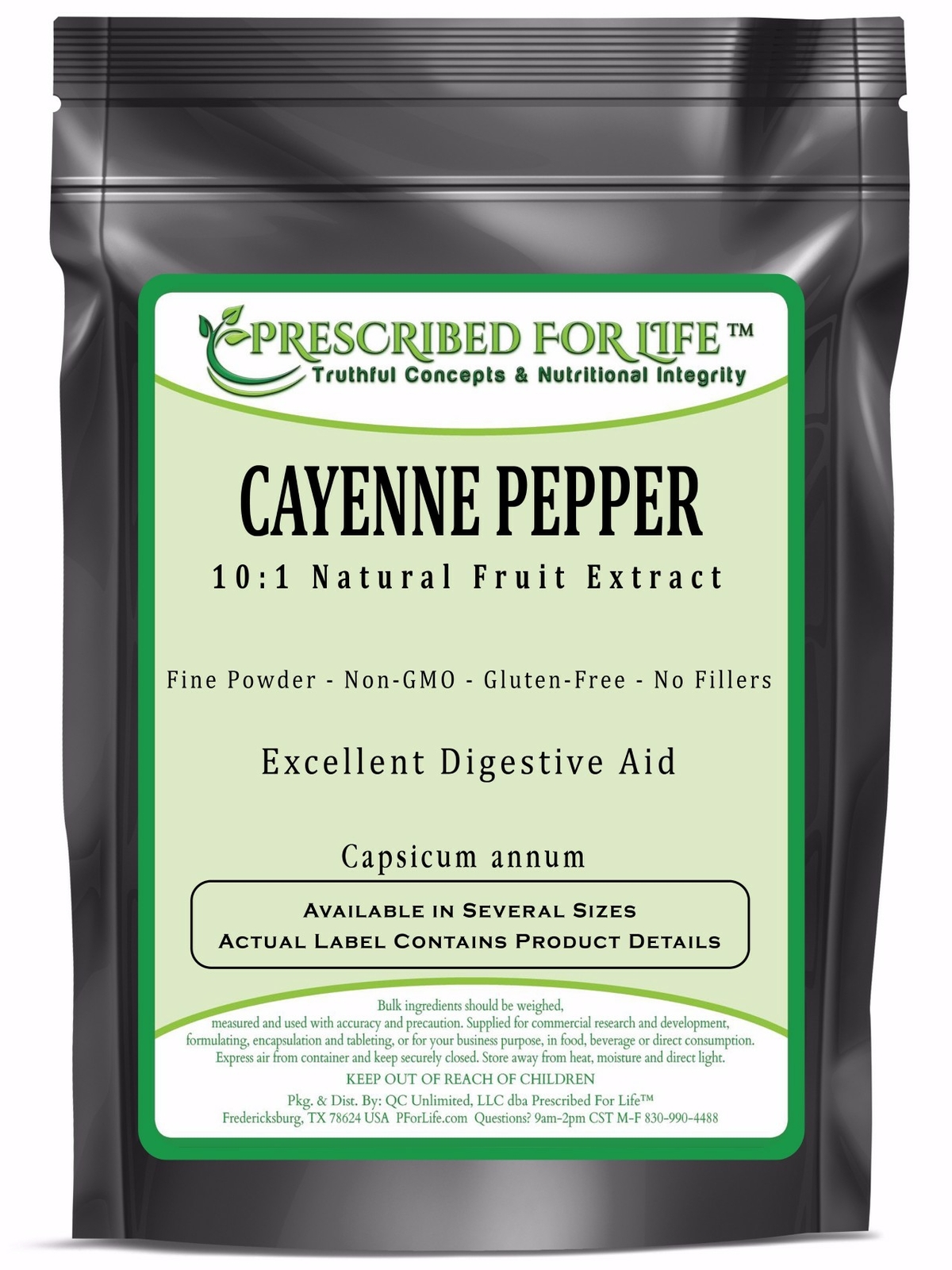 Cayenne Pepper – Natural Fruit Powder Extract 10:1 (Capsicum annum), 12oz(340g)