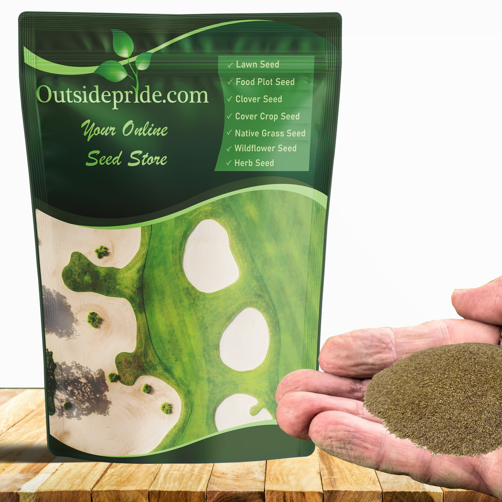 25 LBS Crystal Bluelinks Creeping Bent Grass Seed